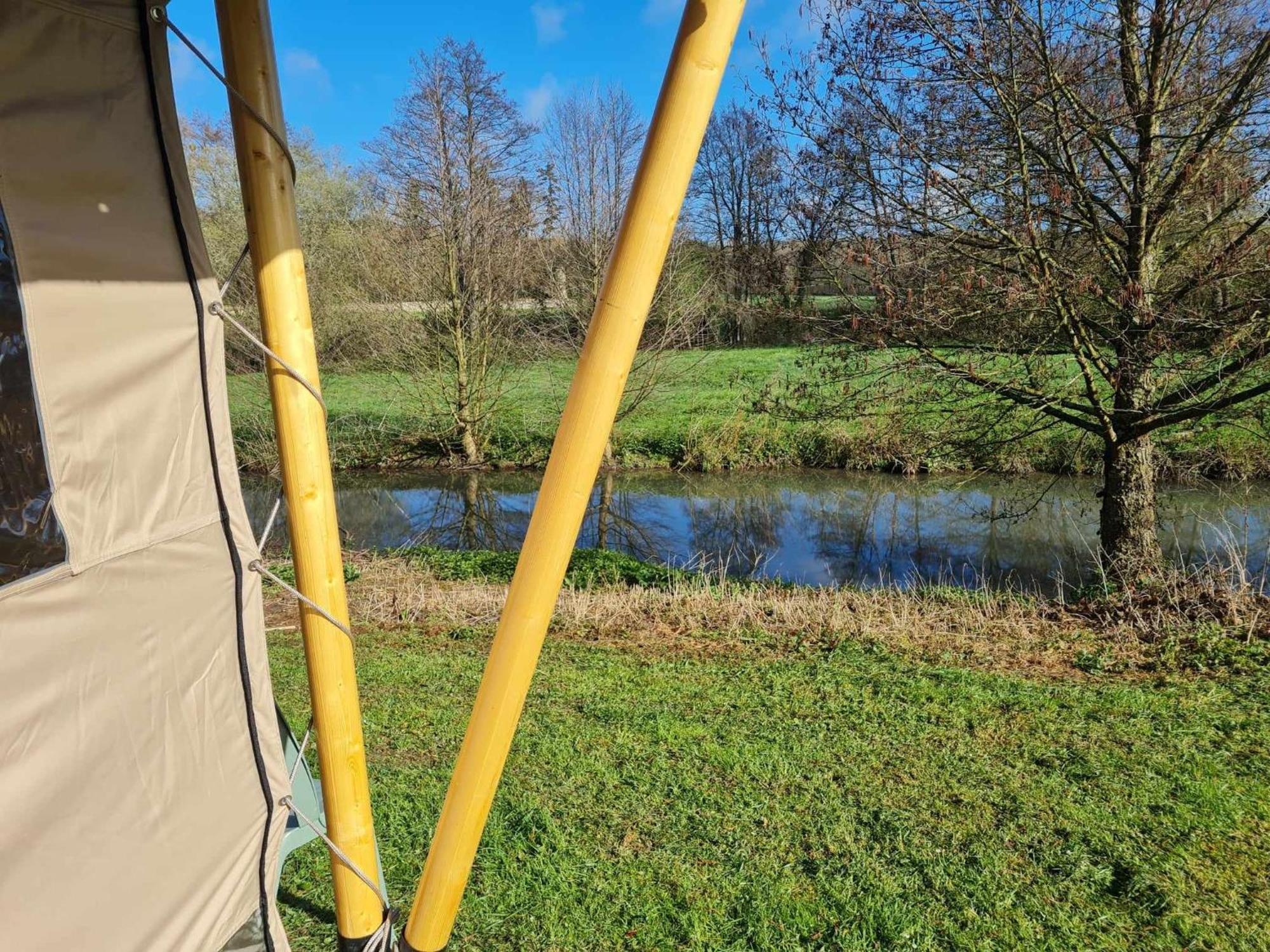 Camping De La Touche Ligueil Buitenkant foto